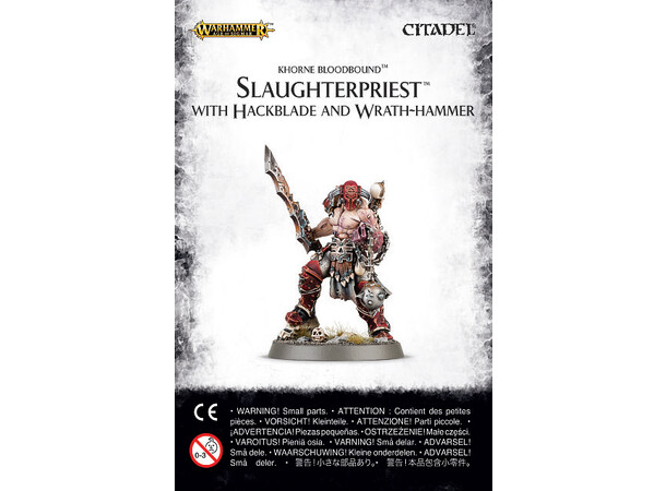 Slaughterpriest with Hackblade and Wrath Warhammer Age of Sigmar - Wrath-Hammer